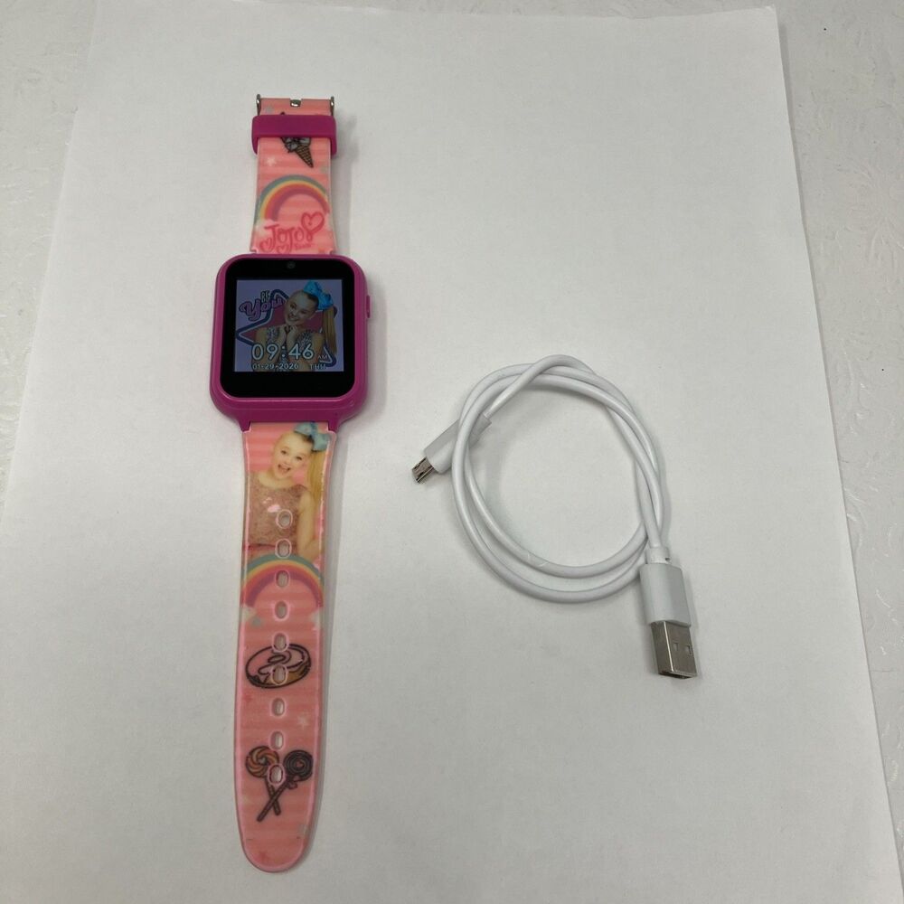 JoJo Siwa Touch Screen Camera Games Interactive Smart Watch WORKS
